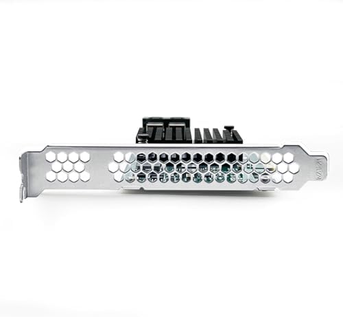 Fiber 12G Internal PCIe Controller Card, 8 Ports 12Gb/s SATA + SAS HBA Card, Broadcom's 3008 Chip, PCI Express 3.0 X8, 2X Mini SAS SFF-8643 Ports, Same as 9300-8I with Low Profile Bracket