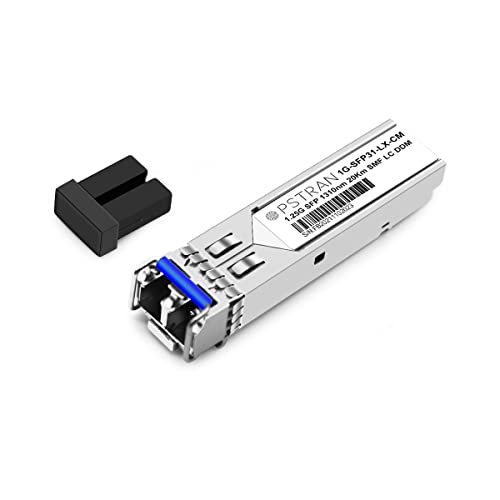 1000BASE-SX SFP Optical Transceiver Module Compatible with HPE Aruba J4858D J4858DCM JL745A Q8N53A ProCurve J4858C J4858B J4858A 850nm 550m DDM Duplex LC MMF 10pcs/Pack