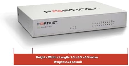 FortiGate-60F Network Security Appliance Plus 1 Year FortiGuard Unified Threat Protection (UTP and FortiCare Premium (FG-60F-BDL-950-12