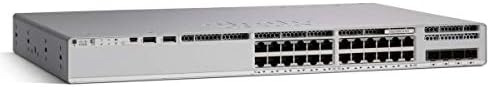Cisco C9200L-24P-4X-E Catalyst 9200L 24-Port PoE+ 4x10G Network Essentials Switch (Renewed