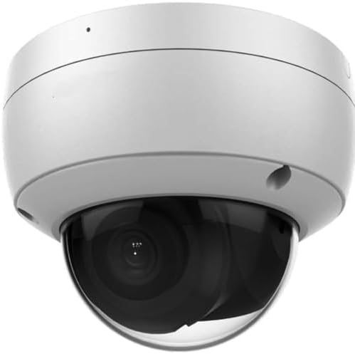 DS-2CD2183G2-I 4K 8MP AcuSense Vandal Fixed Dome POE IP Camera Outdoor, 2.8mm Wide Angle, 3-Axis, WDR, IP67, IK10
