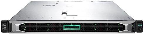 HPE ProLiant DL360 Gen10 1U Rack Server Bundle with Dual Xeon 6130 2.10 GHz, 256GB DDR4 Memory, 7.68TB Enterprise SSD Storage, RAID, Dual Power, iLO, Rail Kit|B0CCSX27KJ