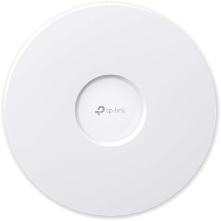 TP-Link EAP650 Ultra-Slim Wireless Access Point | Omada True WiFi 6 AX3000 | DC Adapter Included | Mesh, Seamless Roaming, WPA3, MU-MIMO | Remote & App Control | PoE+ Powered | Multi Control Options
