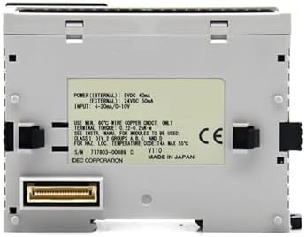 PLC FC4A-J8C1 Analog I/O Module 8 inputs FC4A-J8C1 Voltage 0 to 10VDC Current 4 to 20mA Ladder