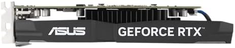 ASUS Dual NVIDIA GeForce RTX 3050 6GB OC Edition Gaming Graphics Card - PCIe 4.0, 6GB GDDR6 Memory, HDMI 2.1, DisplayPort 1.4a, 2-Slot Design, Axial-tech Fan Design, 0dB Technology, Steel Bracket