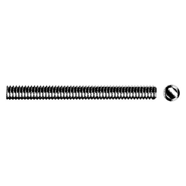 Seachoice SC2786 00677 3/4"-10 x 3' Threaded Rod Stainless
