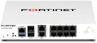 Fortinet FortiGate - 90G Next Generation Firewall (NGFW | 8X GE RJ45, 2X 10GE RJ45/SFP+ Ports (Appliance Only, No Subscription (FG-90G