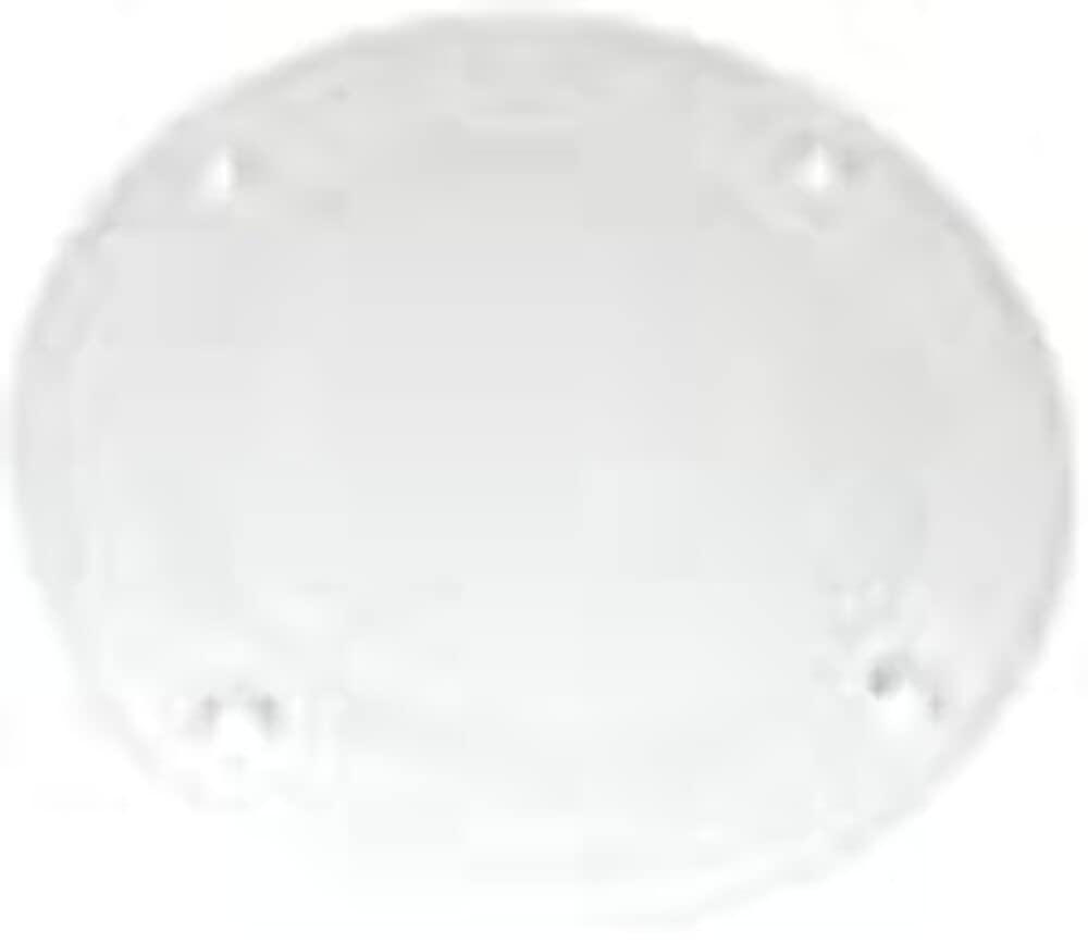 TH Marine SDP-3FW-DP T-H Marine Screw Down Deck Plate 10" OD, Fish White