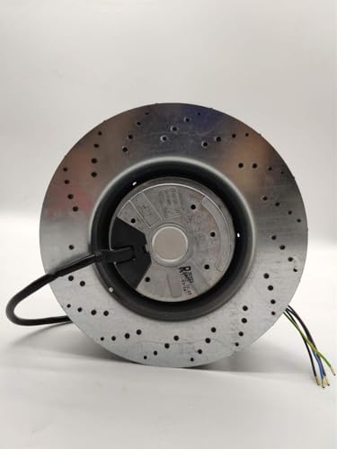 EBM PAPST R2E180-AS77-05 FAN, CENTRIFUGAL, 180MM, 230V