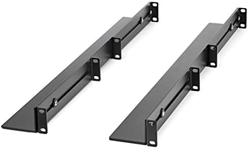 StarTech.com 1U 19 inch Server Rack Rails - 24-36 inch Adjustable Depth - Universal 4 Post Rack Mount Rails - Network Equipment/Server/UPS Mounting Rail Kit HPE ProLiant Dell PowerEdge (UNIRAILS1UB)|B083N35SCZ