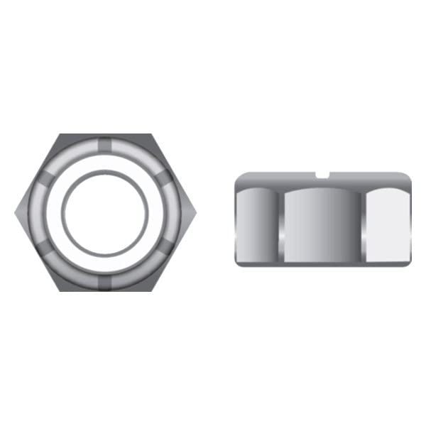 Seachoice SC1331 Nylon Insert Locknut Stainless 8-32