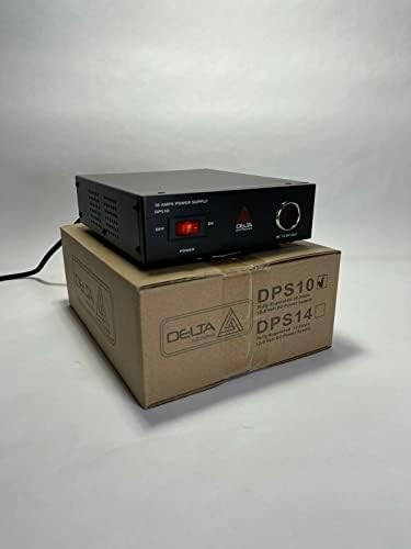 Delta DPS Power Supply 10 Amp Delta DPS10 12-13.8v AC/DC Ultra Compact Small Ham CB Radio