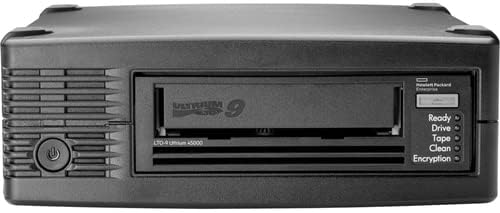 HPE StoreEver LTO-9 45000 External Tape Drive Front | Alo Tech Solutions