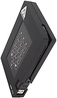 Aegis Fortress 2TB USB 3.0 External Hard Drive, Black