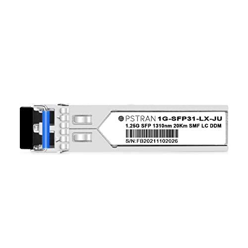 1000BASE-SX SFP Optical Transceiver Module Compatible with HPE Aruba J4858D J4858DCM JL745A Q8N53A ProCurve J4858C J4858B J4858A 850nm 550m DDM Duplex LC MMF 10pcs/Pack