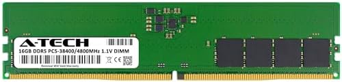 A-Tech 16GB DDR5 4800MHz PC5-38400 CL40 UDIMM 1.1V Non-ECC Unbuffered DIMM 288-Pin Desktop PC/Computer RAM Memory Upgrade Module