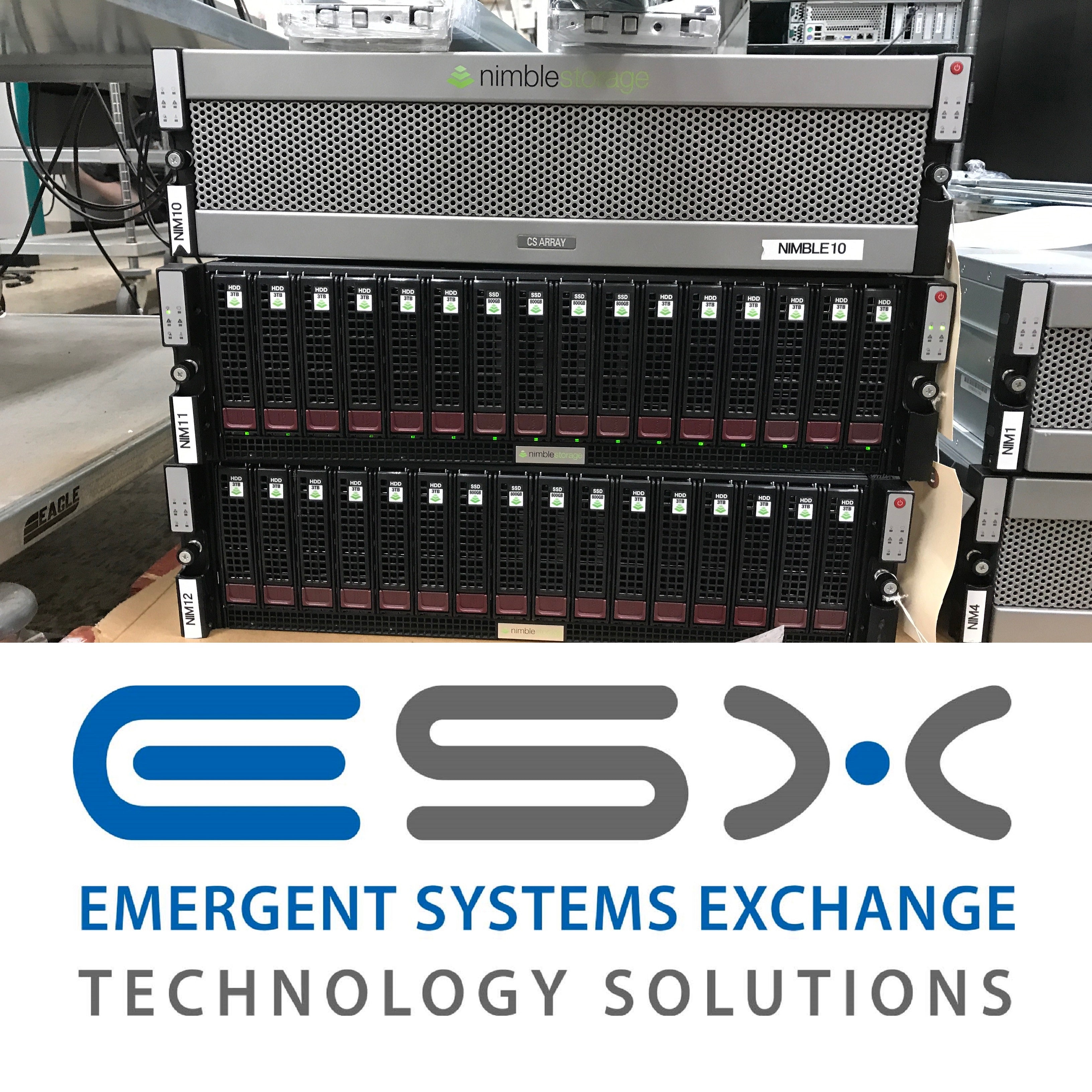 Nimble Storage CS500 - 48TB, 3.2TB Flash and 10Gbe