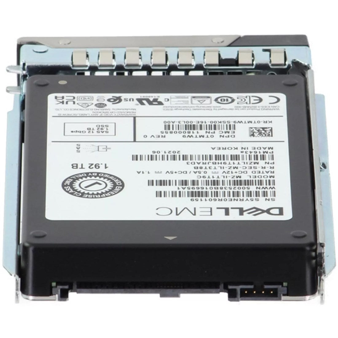 Dell TMTW9 1.92TB SAS 12Gbps Read Intensive 1DWPD 2.5Inch SSD