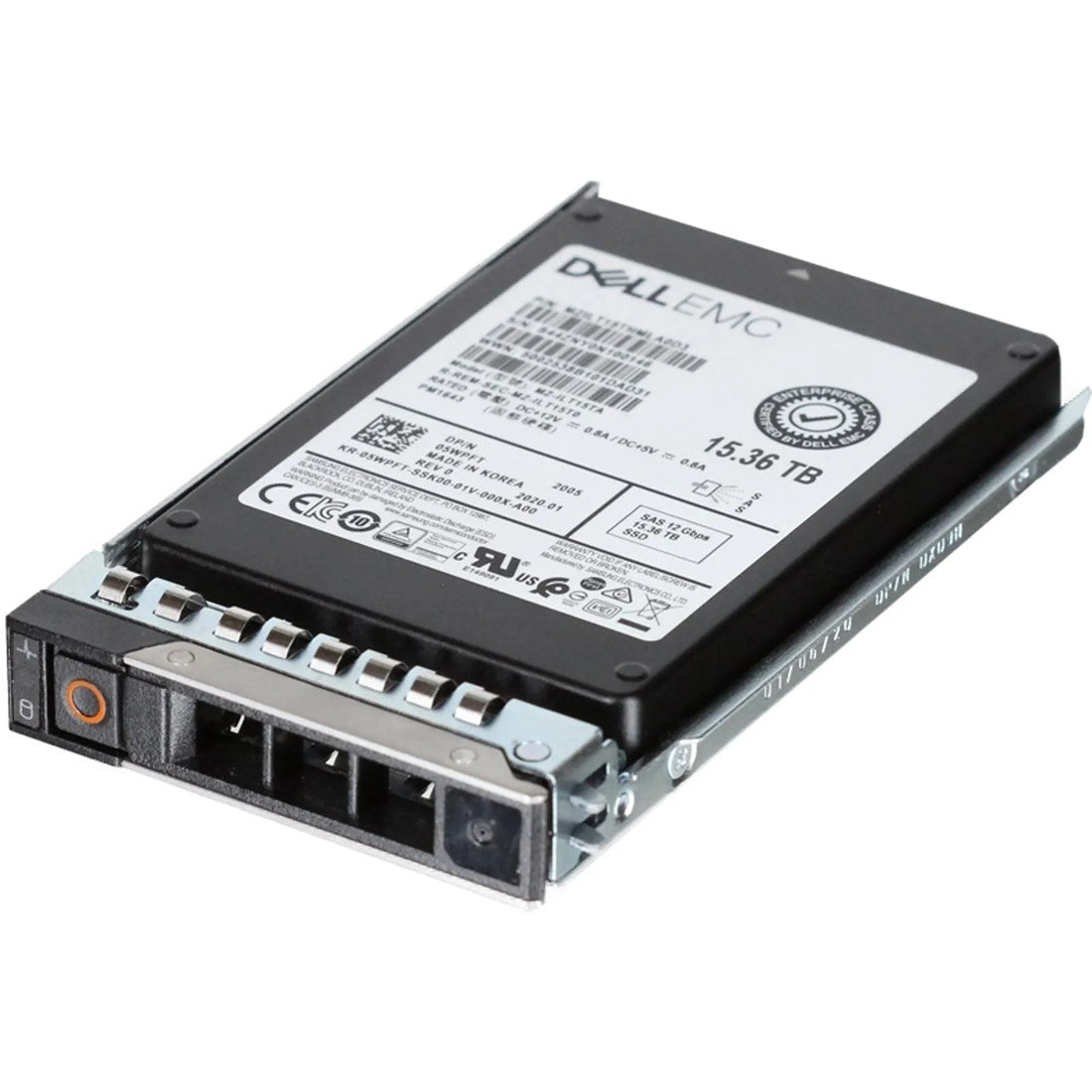 Dell 5WPFT 15.36TB Read Intensive SAS-12Gbps 2.5 Inch Hot Plug SSD