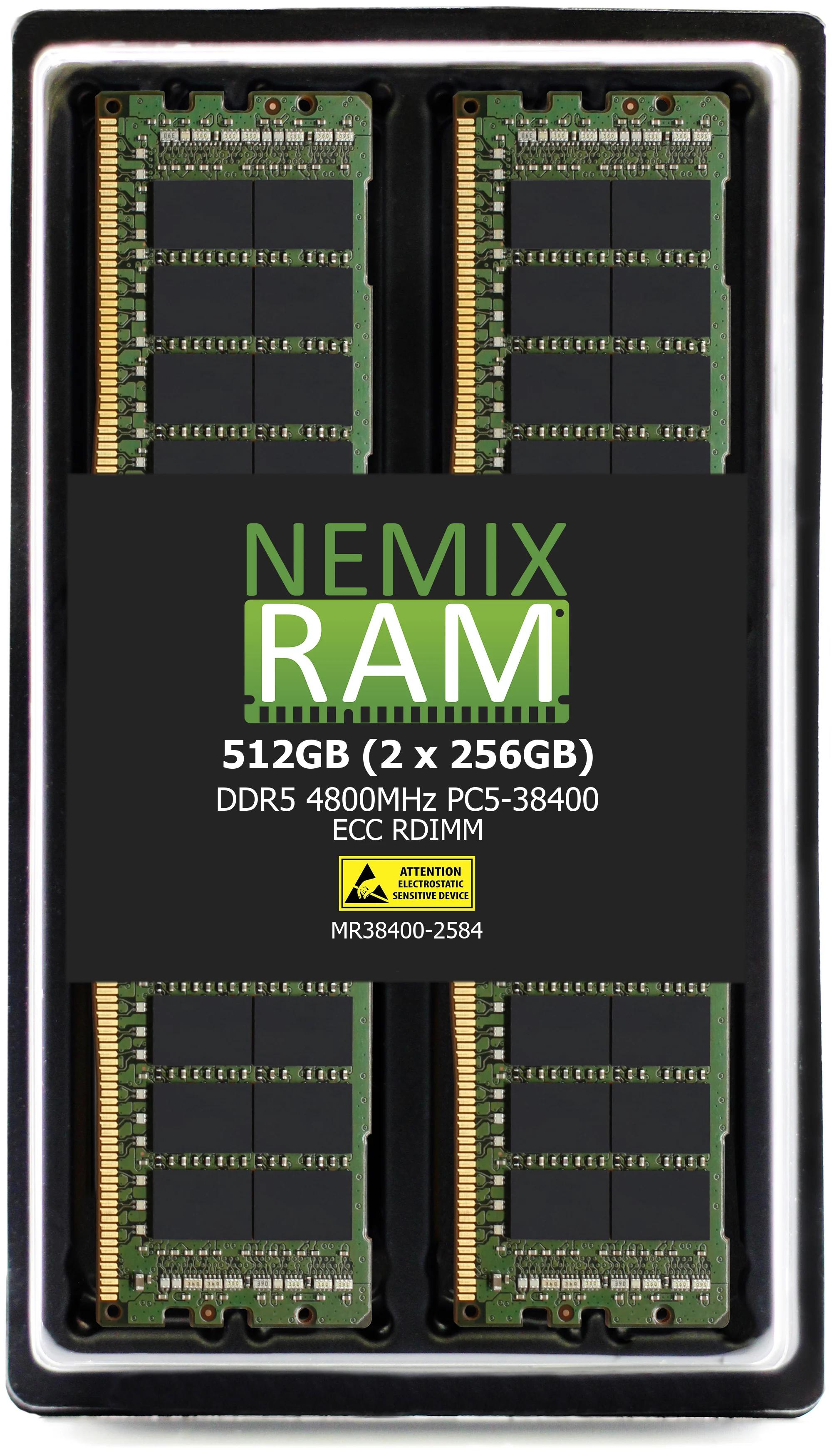 NEMIX RAM Memory Compatible with Hypertec TRIDENT iGW610R-G6/iG610R-G6/iG620R-G6 Immersion-born GPU Server