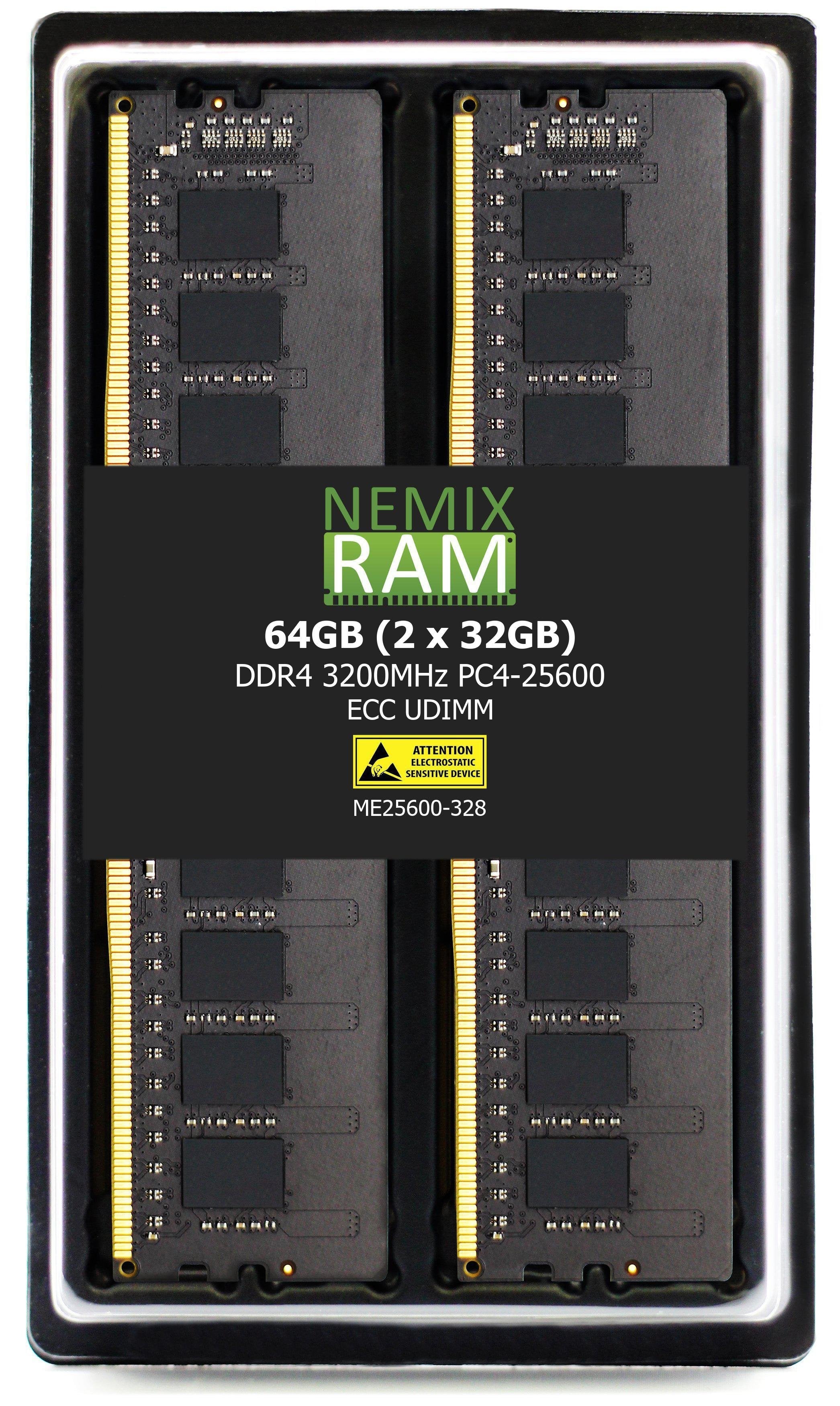 NEMIX RAM Memory Compatible with HPE ProLiant MicroServer Gen10 Plus v2