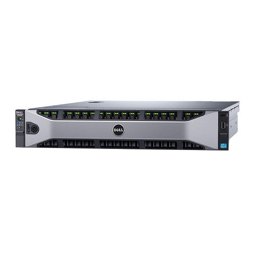 Dell PowerEdge R730xd 24 Bay SFF Server - 2x Intel Xeon E5-2650 v3 (2.30 GHz 10C - 128GB DDR4 - 10x 600GB HDD - I350 - H330 - Refurbished