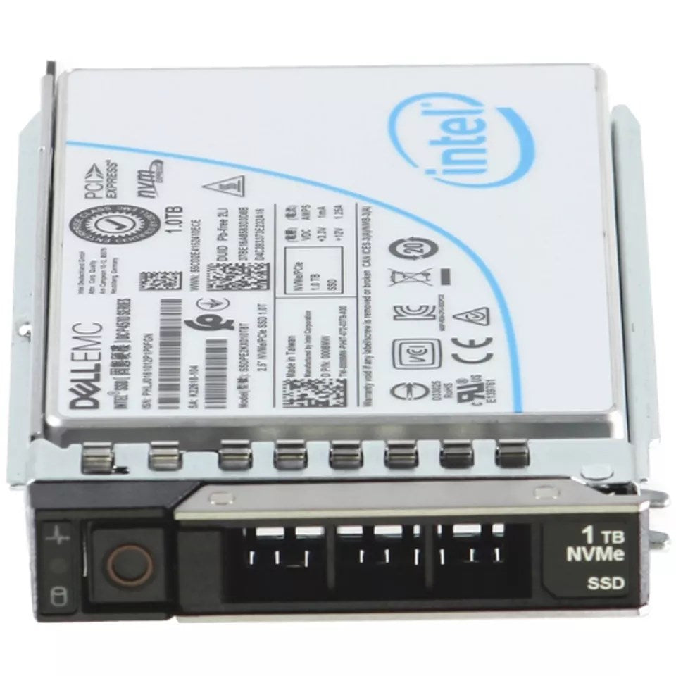 Dell 008MW - 1TB NVMe PCIe 2.5in SSD - Side View | Alo Tech Solutions