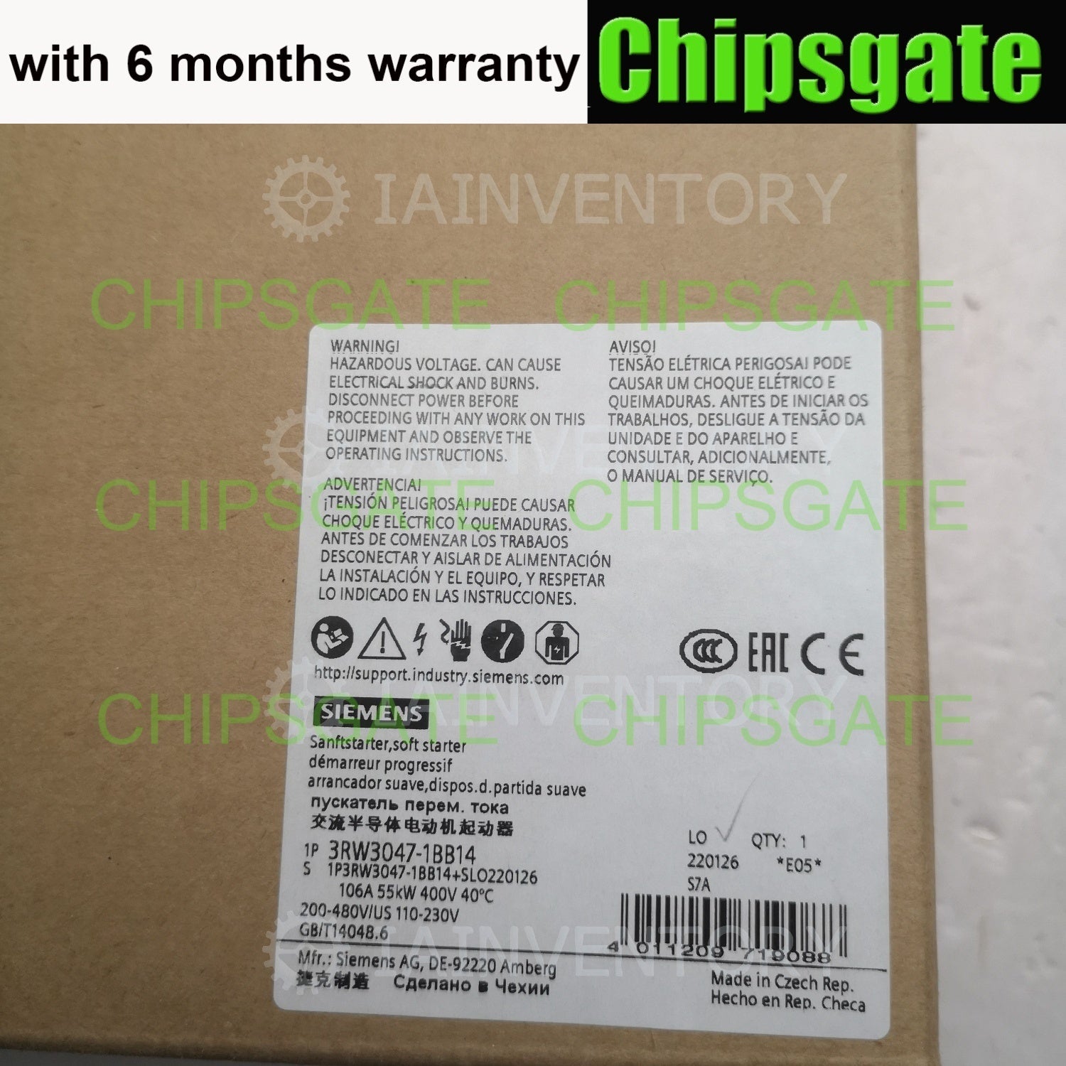 SIEMENS 3RW3047-1BB14