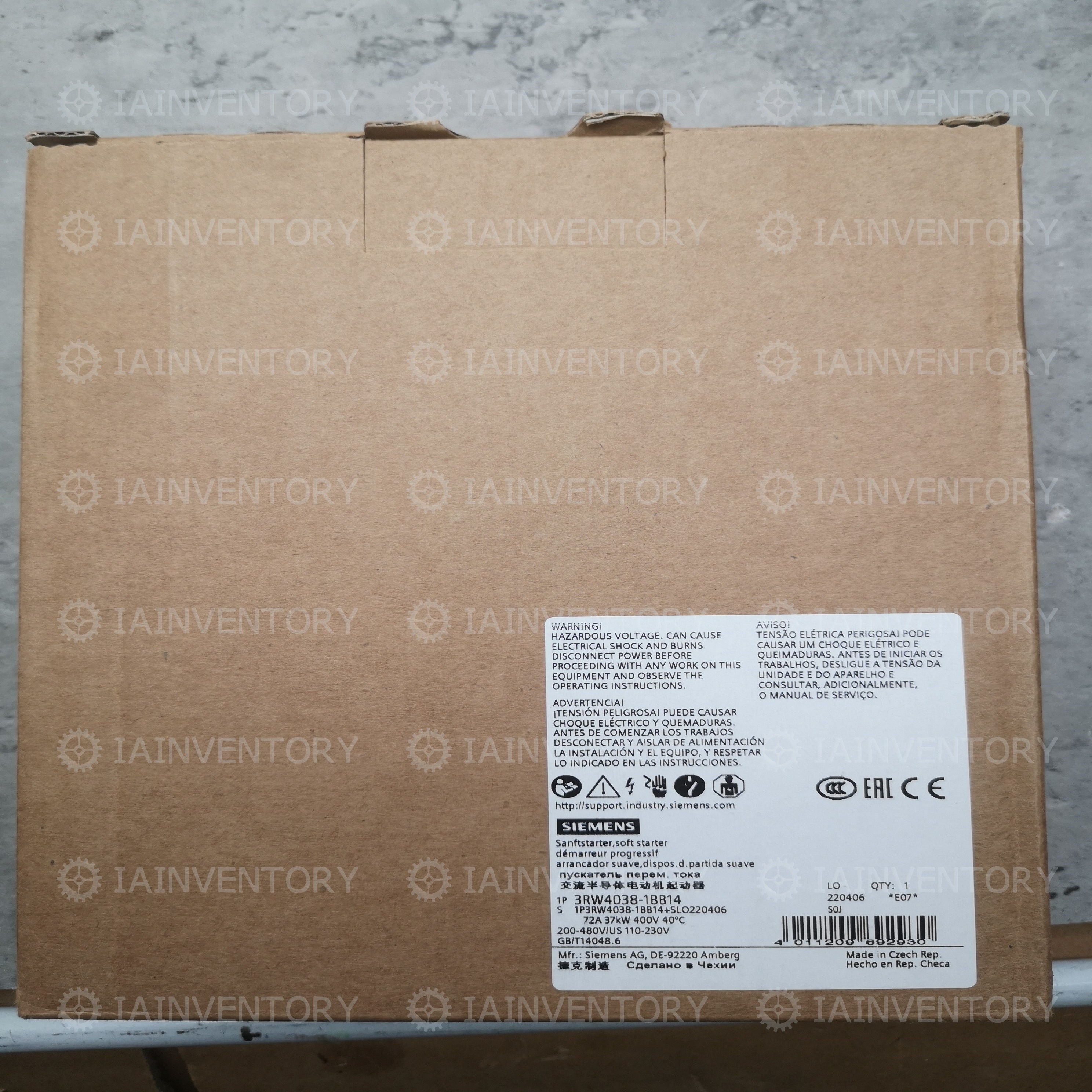 Siemens 3RW4038-1BB14 3RW40381BB14