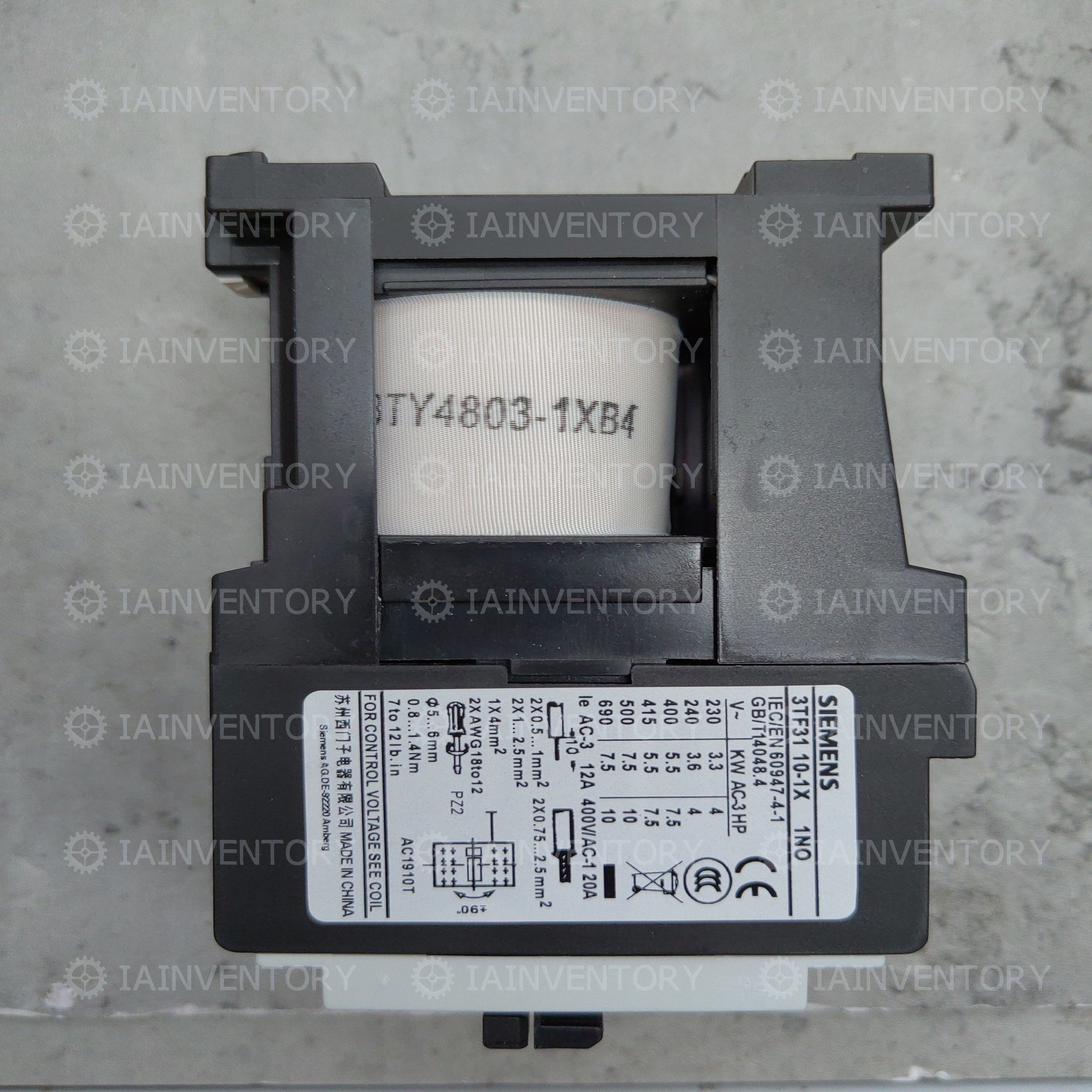 Siemens Contactor 3TF3110-1XB4