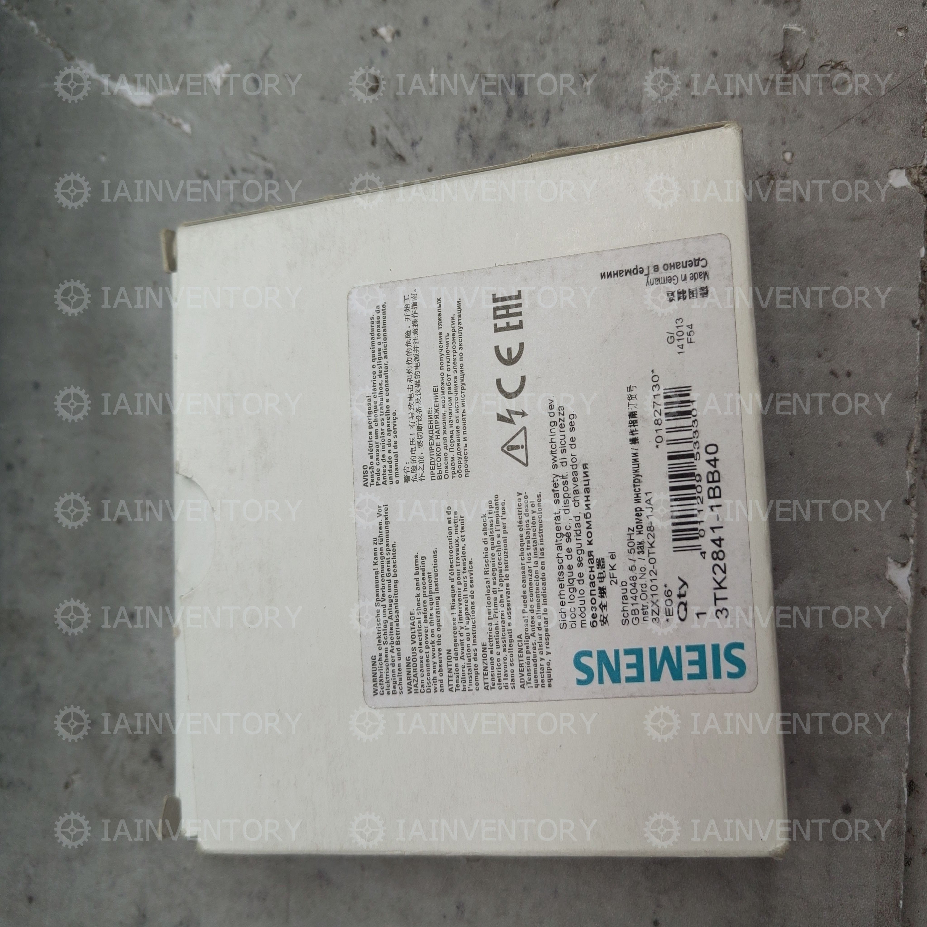 Siemens Sirius 3tk2841-1bb40 switch safety switch device 3TK2841-1BB40