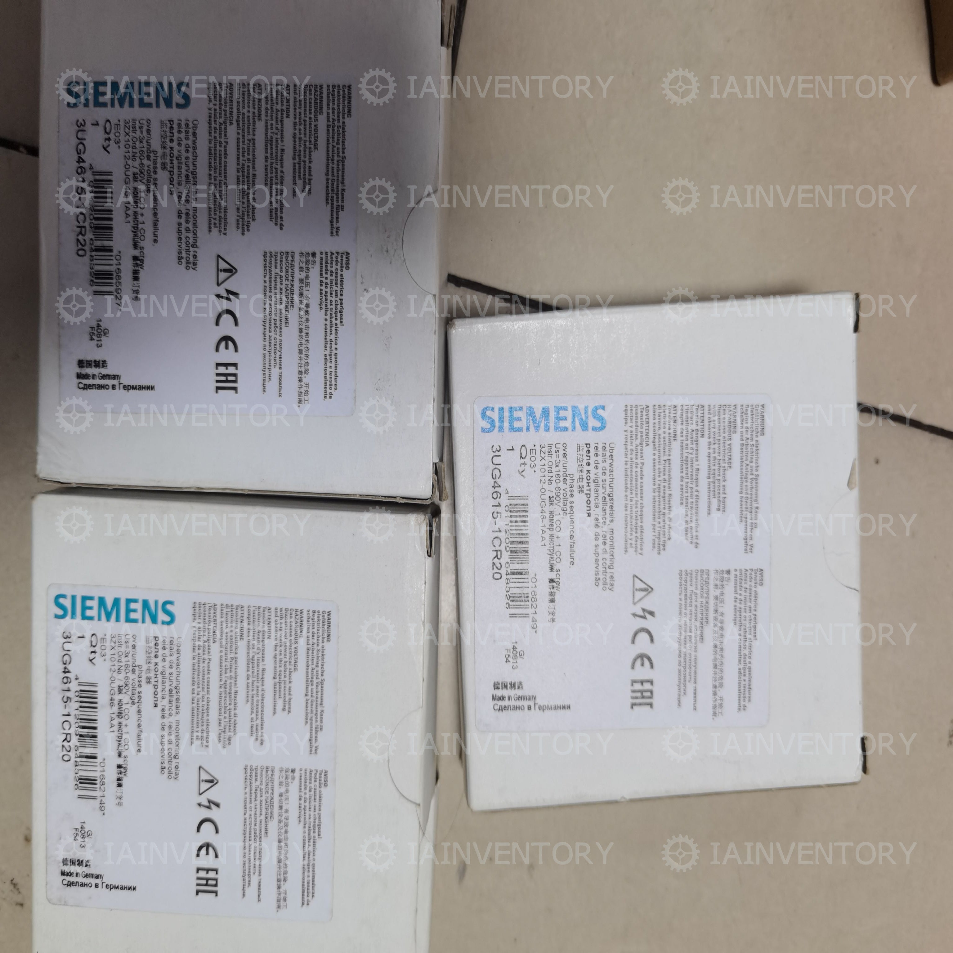 SIEMENS 3UG4615-1CR20 Relay Module