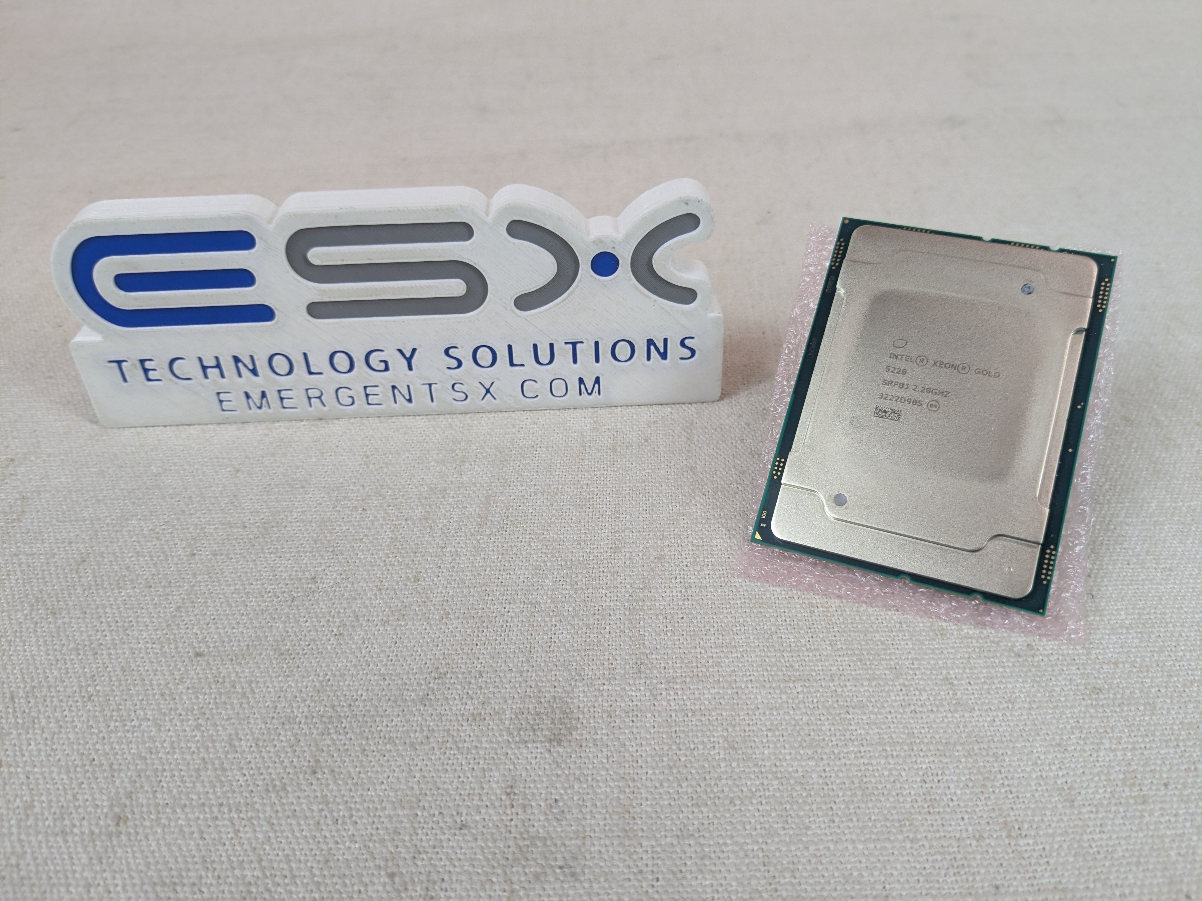 Intel Xeon Gold 5220 18-Core 2.20GHz 24.75MB 125W LGA3647 Processor SRFBJ