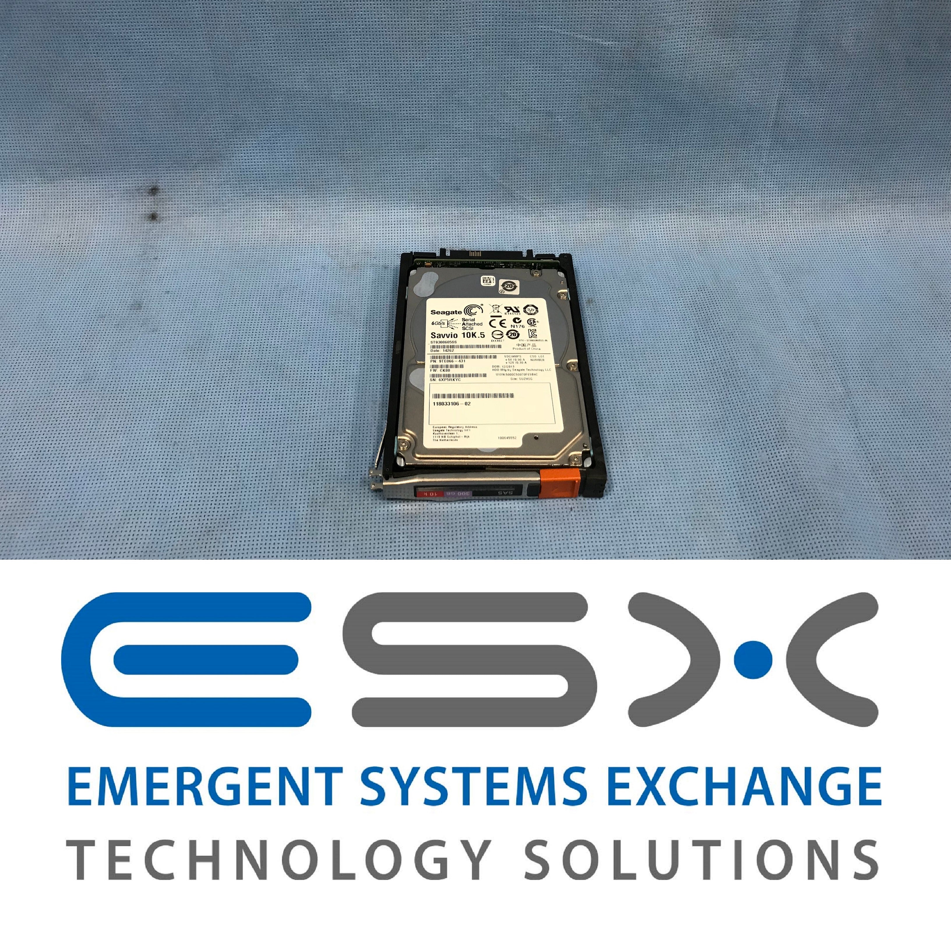 EMC 300GB 10K 6Gbp/s 2.5" Hard Drive - PN: 005050277