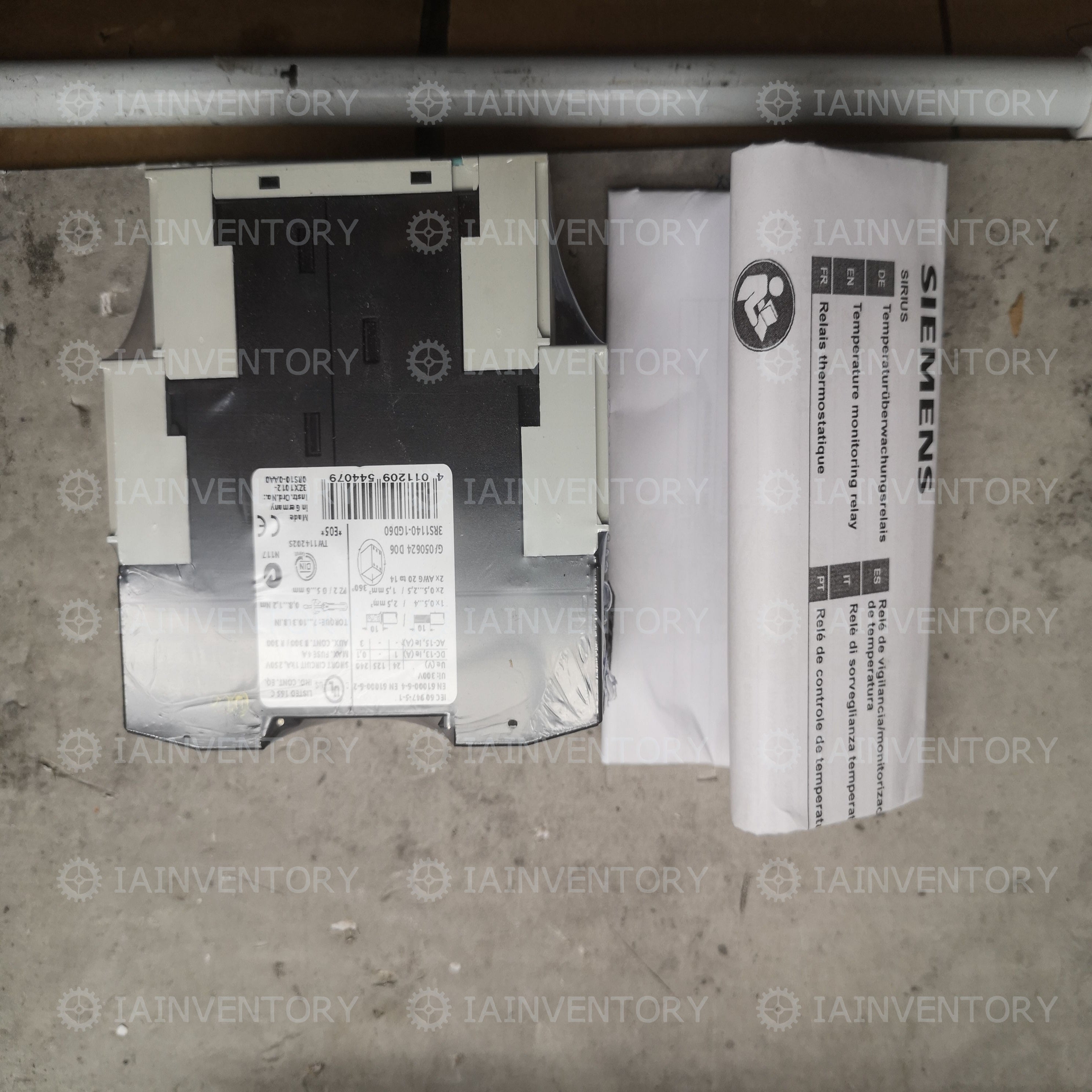 Siemens Sirius Temperature Monitoring Relay 3RS1140-1GD60