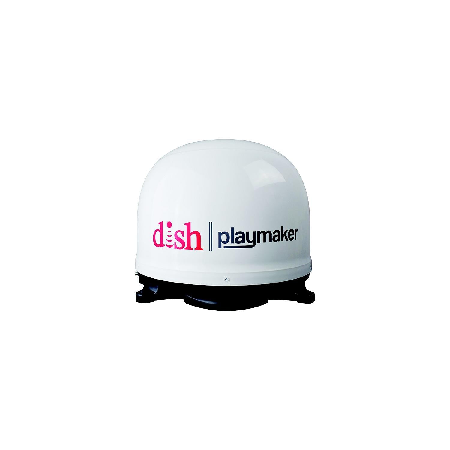 Winegard Co. PL-7000 Winegard White Dish Playmaker Portable Satellite RV TV, Antenna w/o Receiver