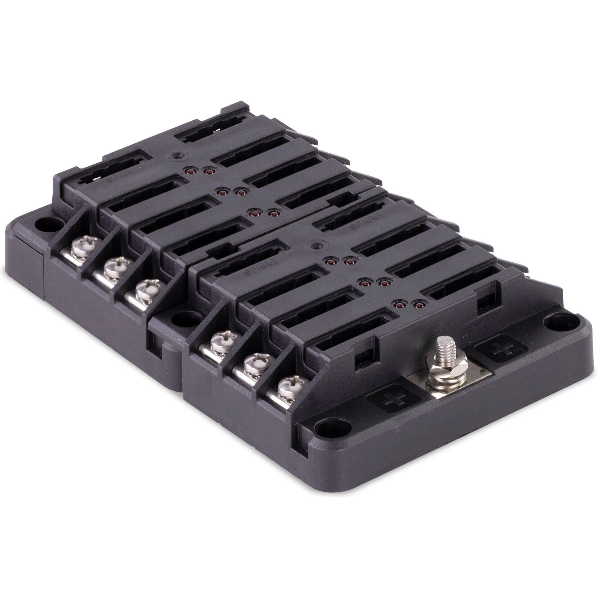 Sierra FS40820 408 Series Fuse Block W/Cover, 12-Gang