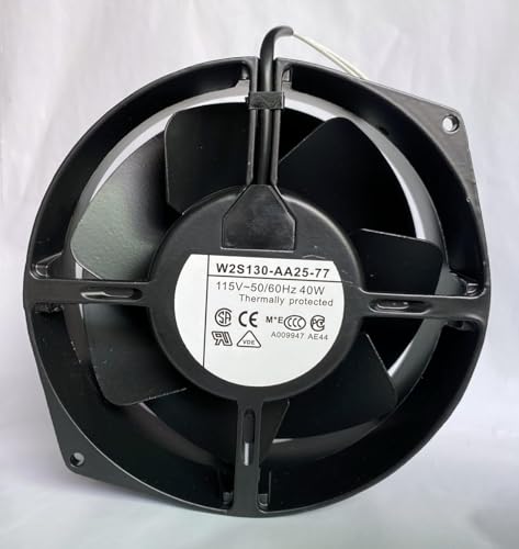 W2S130-AA25-77 2-Wire AC 115V 40W 172x150x55mm Cooling Fan