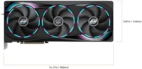 GIGABYTE GeForce RTX 5070 Ti Gaming OC 16G Graphics Card, 16GB 256-bit GDDR7, PCIe 5.0, WINDFORCE Cooling System, GV-N507TGAMING OC-16GD Video Card