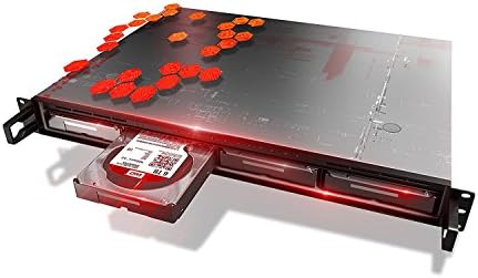 Western Digital 10TB WD Red NAS Internal Hard Drive - 5400 RPM Class, SATA 6 Gb/s, CMR, 256 MB Cache, 3.5" - WD100EFAX (Old Version