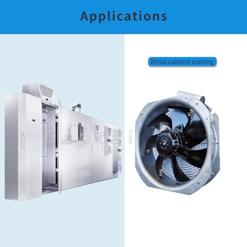 W2E250-HJ40-07 Ebm Papst Fan 115VAC 1.45/2.03A Axial Cooling Fan Cabinet