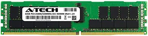 A-Tech 32GB RAM for Dell PowerEdge R650, T550 | DDR4 3200MHz PC4-25600 ECC RDIMM 2Rx4 Registered Server Memory Upgrade