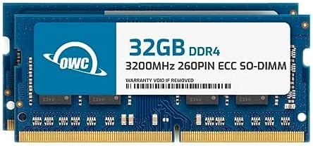 64GB (2x32GB DDR4 3200MHz PC4-25600 CL22 2RX8 ECC Unbuffered SODIMM 1.2V 260-pin Laptop Memory RAM