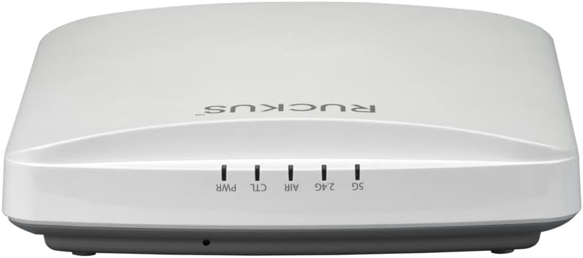 Ruckus R650 WiFi 6 Dual-Band Indoor Access Point 802.11ax, 4x4/2x2 MU-MIMO, 2.5GbE Uplink, WPA3, Model 9U1-R650-US00 Cloud Care Pre-Configured Bundle Eligible