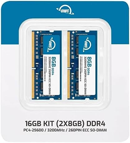64GB (2x32GB DDR4 3200MHz PC4-25600 CL22 2RX8 ECC Unbuffered SODIMM 1.2V 260-pin Laptop Memory RAM