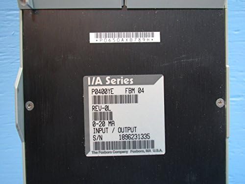 FOXBORO P0400DA Main Type Field Bus I/A Series Input Module T212045