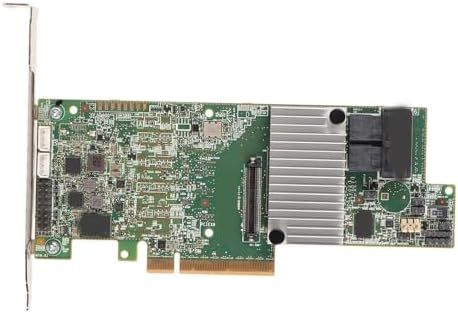 Zyyini SAS3 RAID Array Card, 8 Ports PCIE 3.0 1G MegaRAID 9217 8I RAID Controller Card, Multiple RAID Levels, MegaRAID 9361 8i, PCI Express 3.0 X8, SATA or SAS Ports