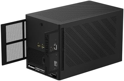 GIGABYTE AORUS RTX 5090 AI Box Graphics Card, WATERFORCE All-in-one Cooling System, Thunderbolt 5, USB-4, GV-N5090IXEB-32GD Video Card