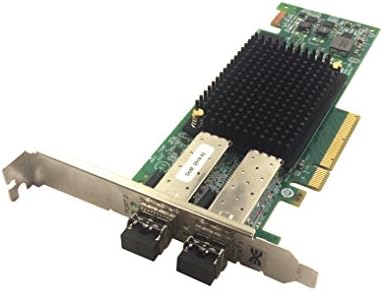 Emulex 16Gb Dual Port PCIe Host Bus Adapter LPE16002B-E w/ 2x FTLF8529P3BCV-EM Finistar Transceivers & Warranty