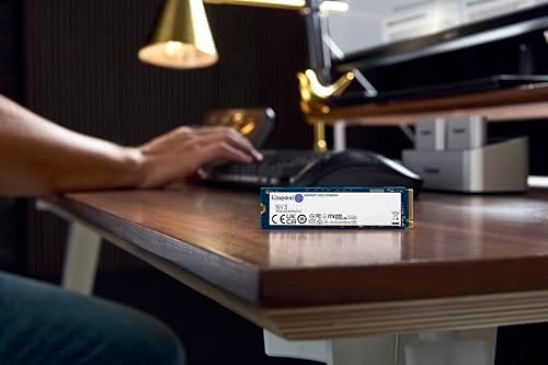 Kingston NV3 500GB M.2 2280 NVMe SSD | PCIe 4.0 Gen 4x4 | Up to 5000 MB/s | SNV3S/500G